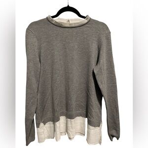 Adrianna Pappel Twofer Sweater (L)